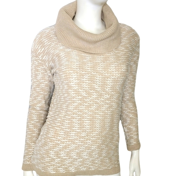 Calvin Klein Sweaters - Calvin Klein Tan Cowel Neck Sweater